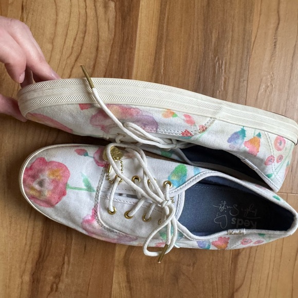 Taylor Swift keds incredible things Champion Flower Painting watercolor sneakers - Picture 7 of 15